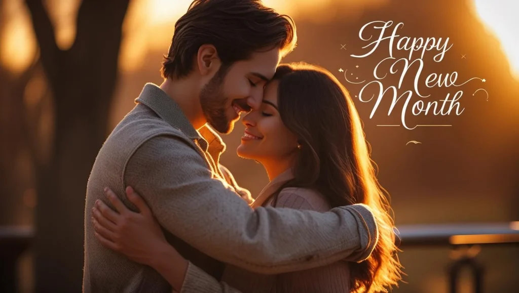 Couple laughing together while holding each other