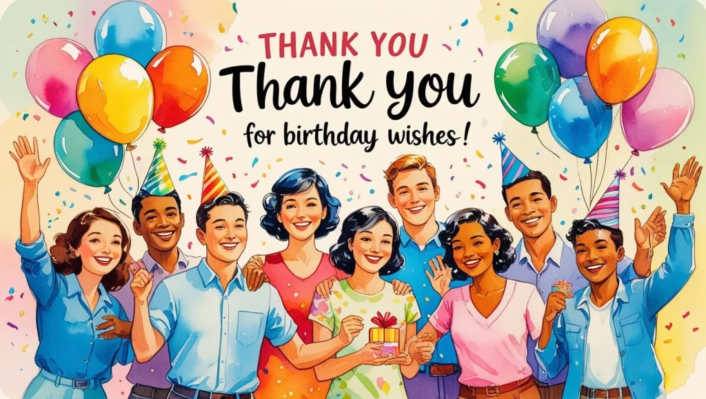Heartfelt appreciation message for birthday wishes being written with prayer elements