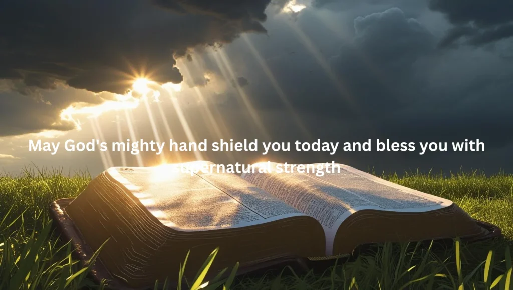 Powerful good morning prayer with divine light rays and scripture