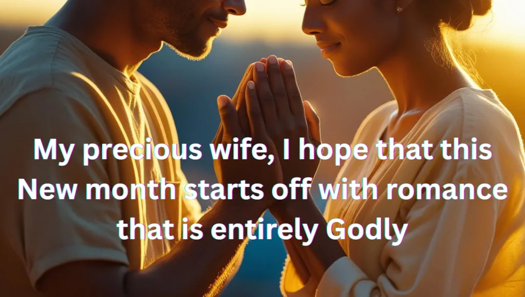 Romantic monthly prayers for life partners couple intimate prayer embrace