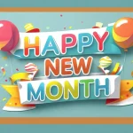 Short happy new month WhatsApp status messages