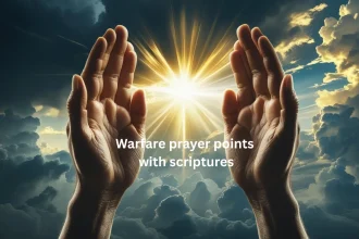 Powerful warfare prayer points with scriptures for spiritual victory and breakthrough