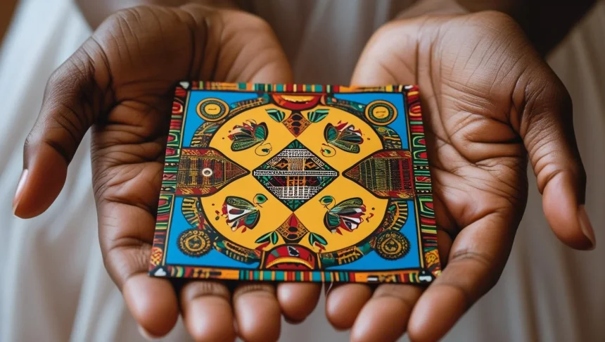 Woman writing congratulations sorry for not attending wedding message with invitation and flowers