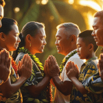Family holding hands in prayer circle demonstrating powerful prayer points for family unity