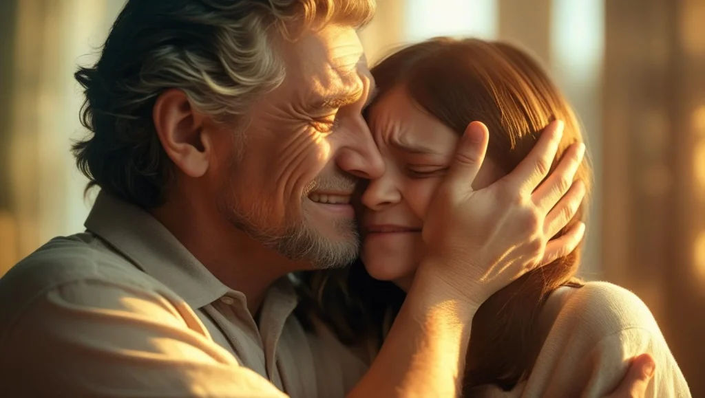 Dad, I'm sorry for the fight. I love you and don't want anger between us