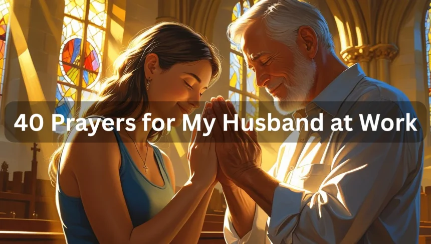 40 Prayers for My Husband at Work
