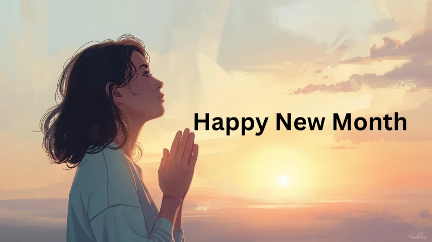 happy new month prayers Messages