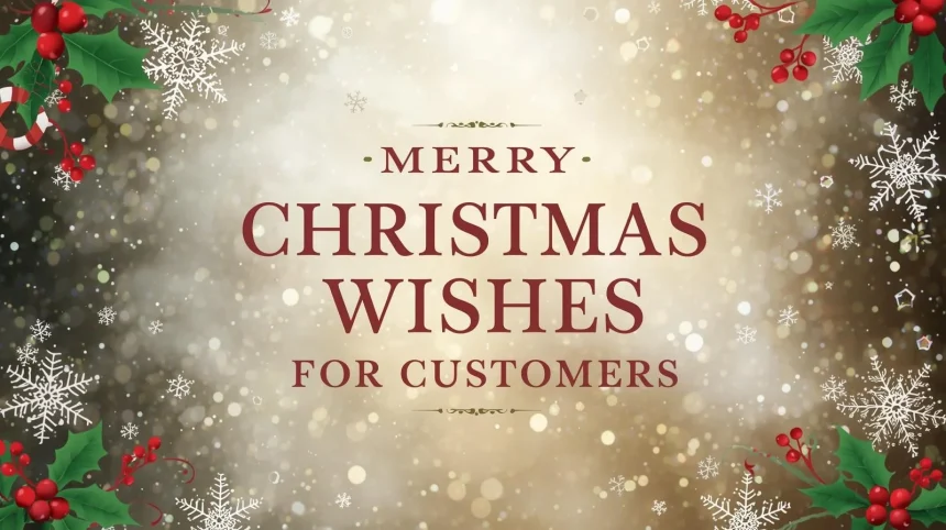 Christmas Wishes for Customers