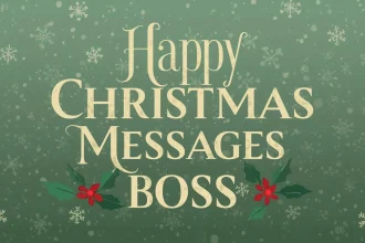 Christmas Messages for Your Boss