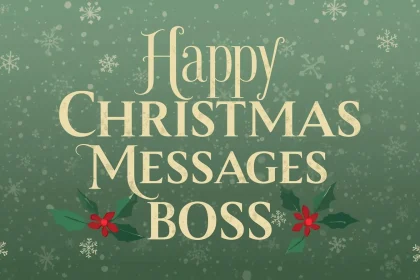 Christmas Messages for Your Boss