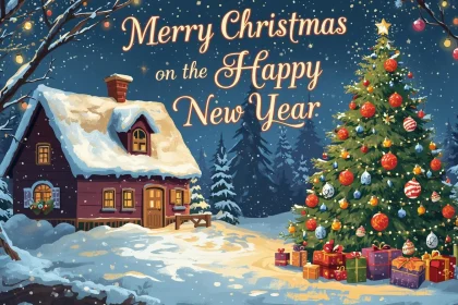 Merry Christmas and Happy New Year