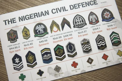 Nigerian Civil Defence Ranks And Symbols