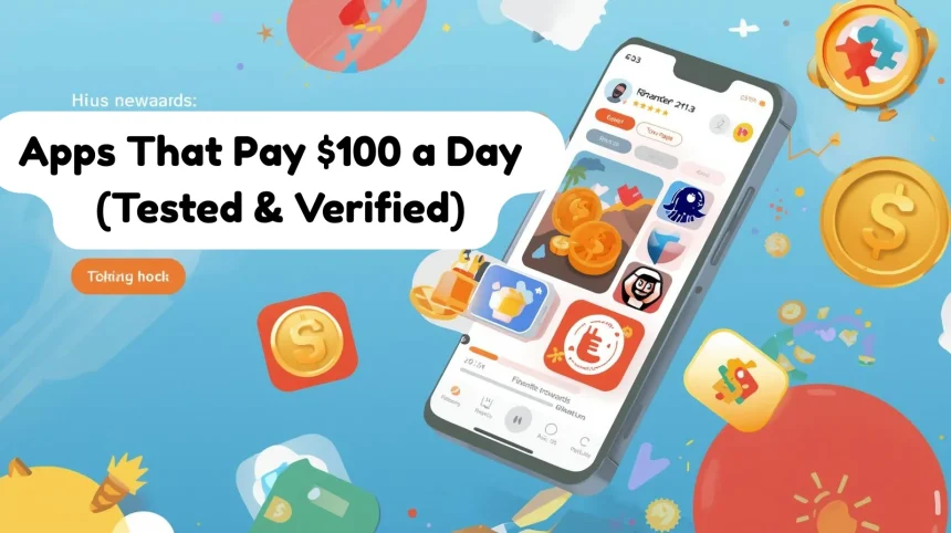 15 Apps That Pay $100 a Day in 2026 (Tested & Verified)